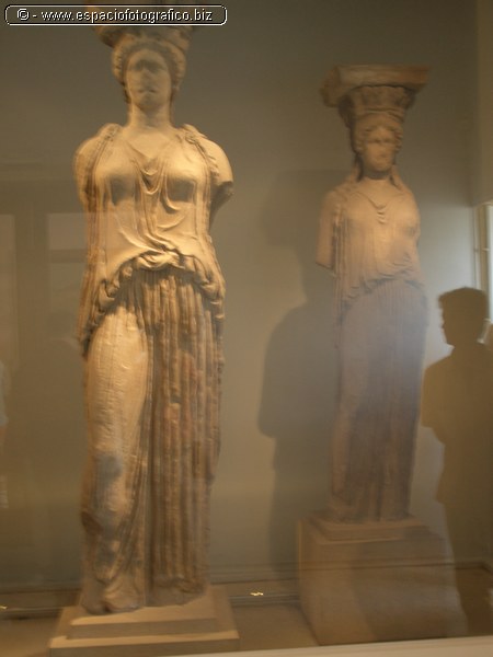 Cariatides del Museo de la Acropolis