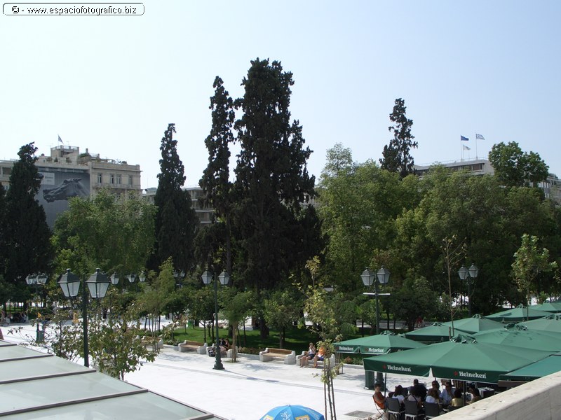 Plaza de la Constitucion en Atenas