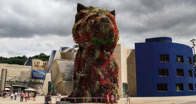 El Puppy en el Guggenheim