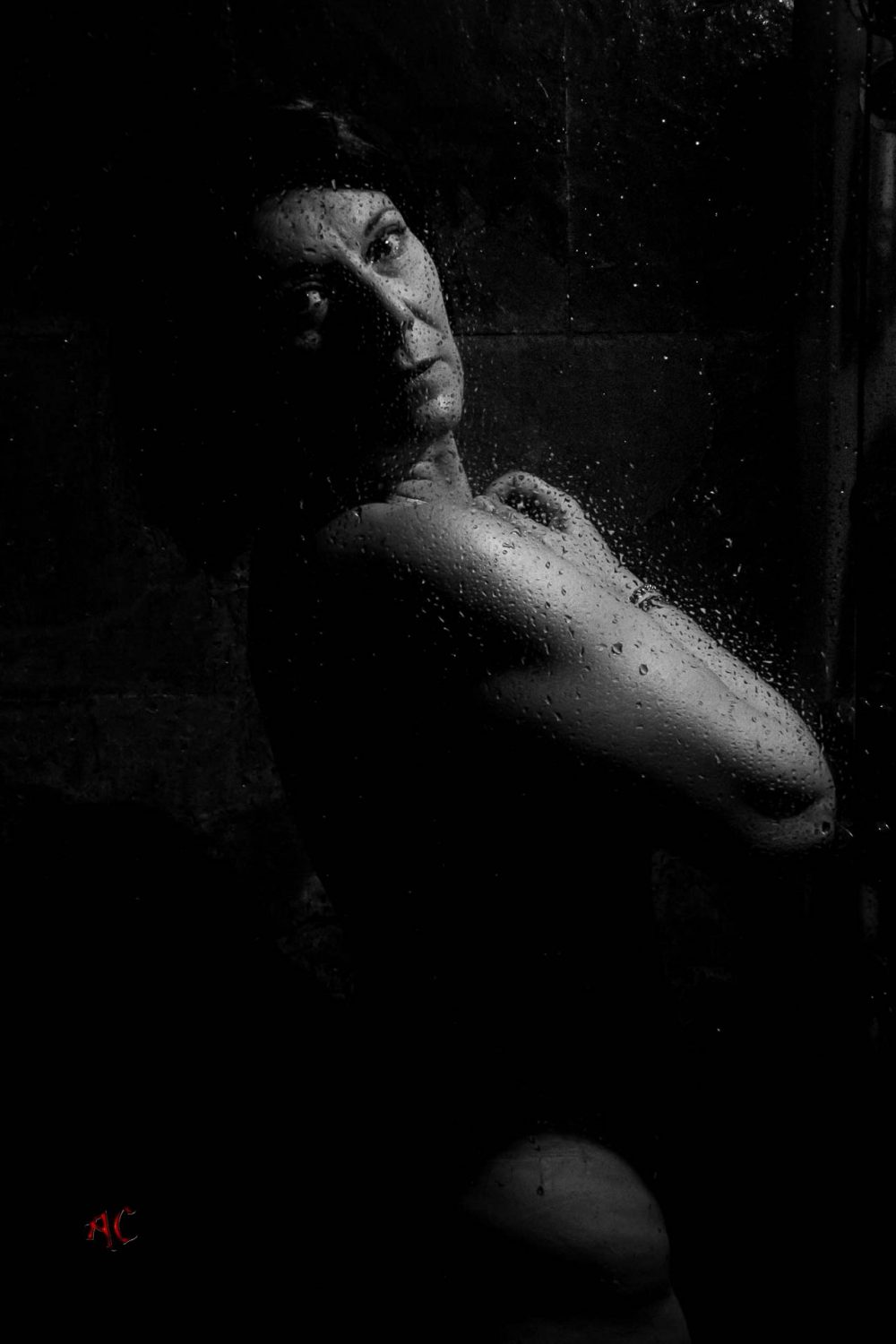 Desnudo artistico en la ducha