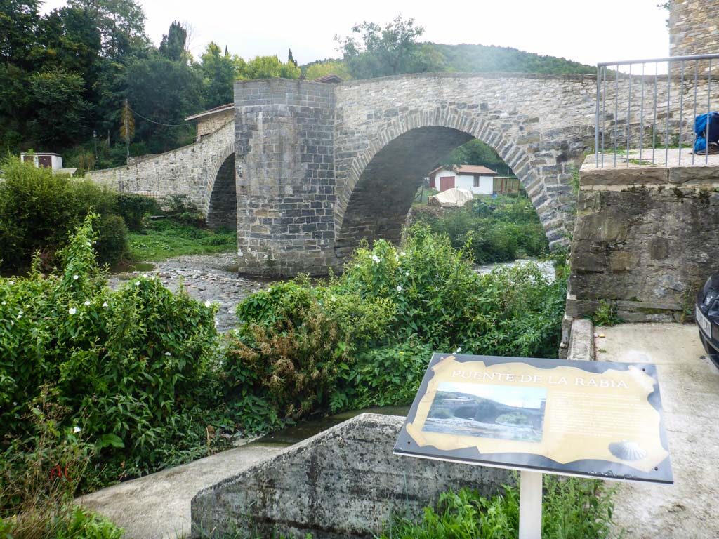 Vista del Puente de Zubiri
